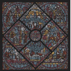 Stain glass black